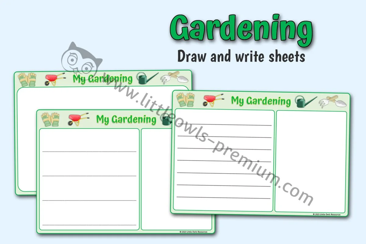 My Gardening Draw Write - Editable Cover.jpg