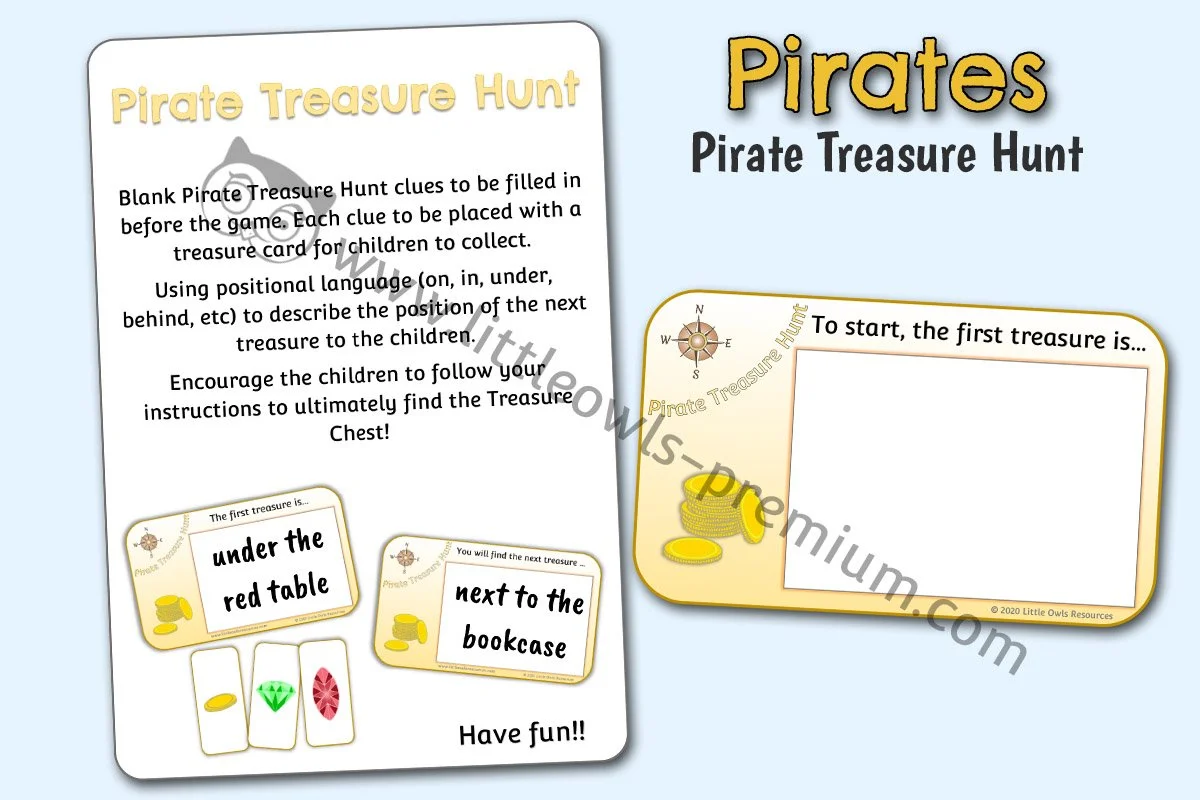 Pirate Treasure Hunt Sheets - Editable Cover.jpg
