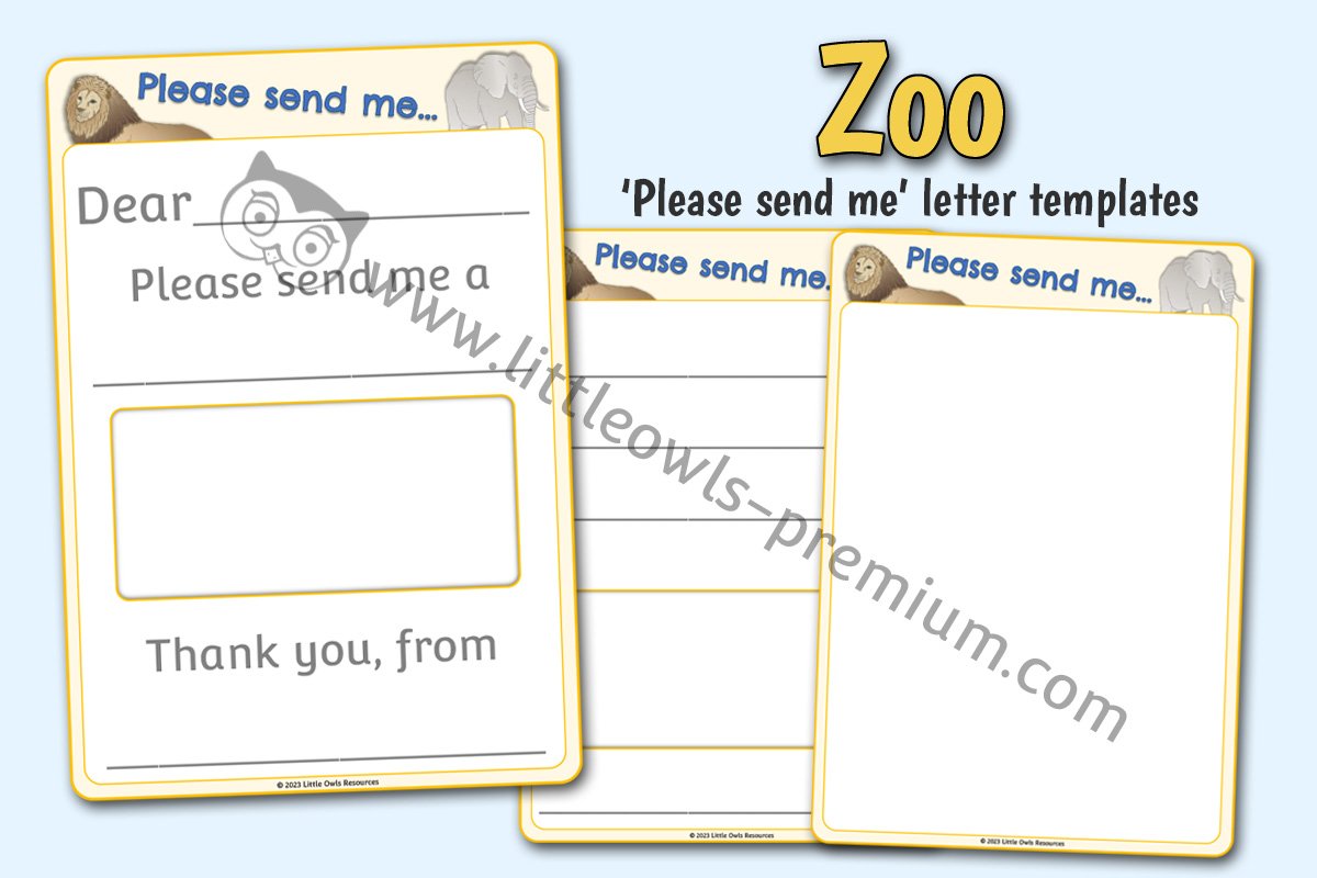 Please Send Me - Letter Templates