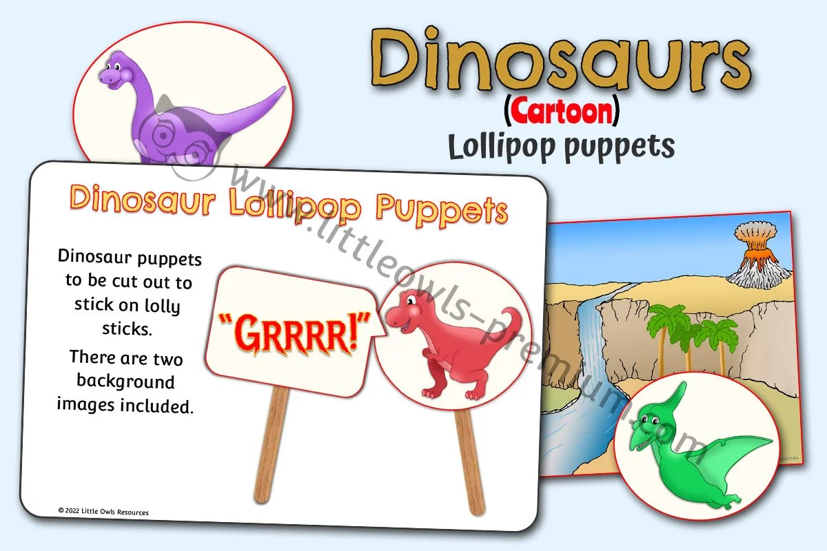 Dinosaur Lollipop Puppets - Editable Cover.jpg
