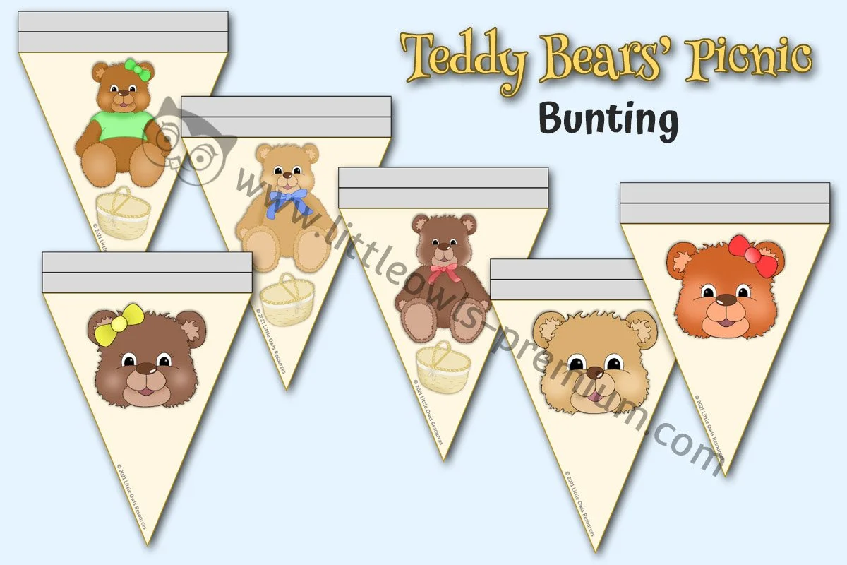 Teddy Bears Picnic Bunting - Editable Cover.jpg