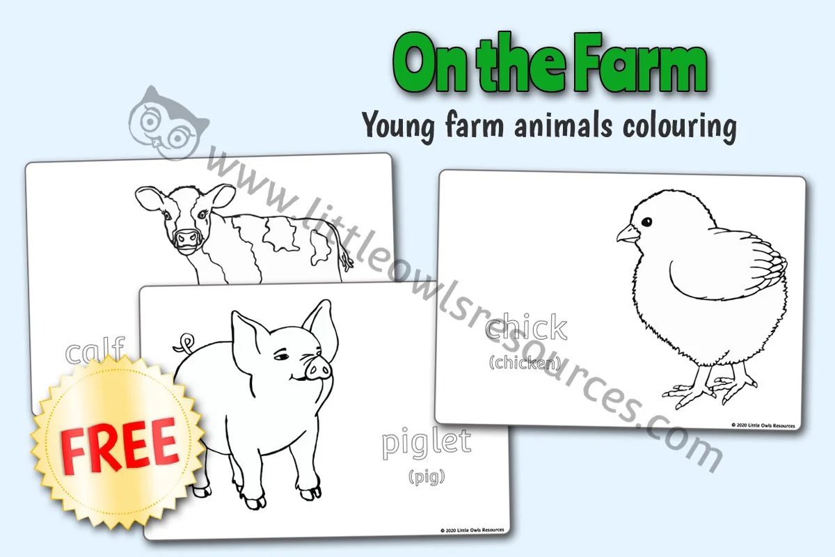 Young Farm Animals Colouring CCS LOR - FREE Cover.jpg