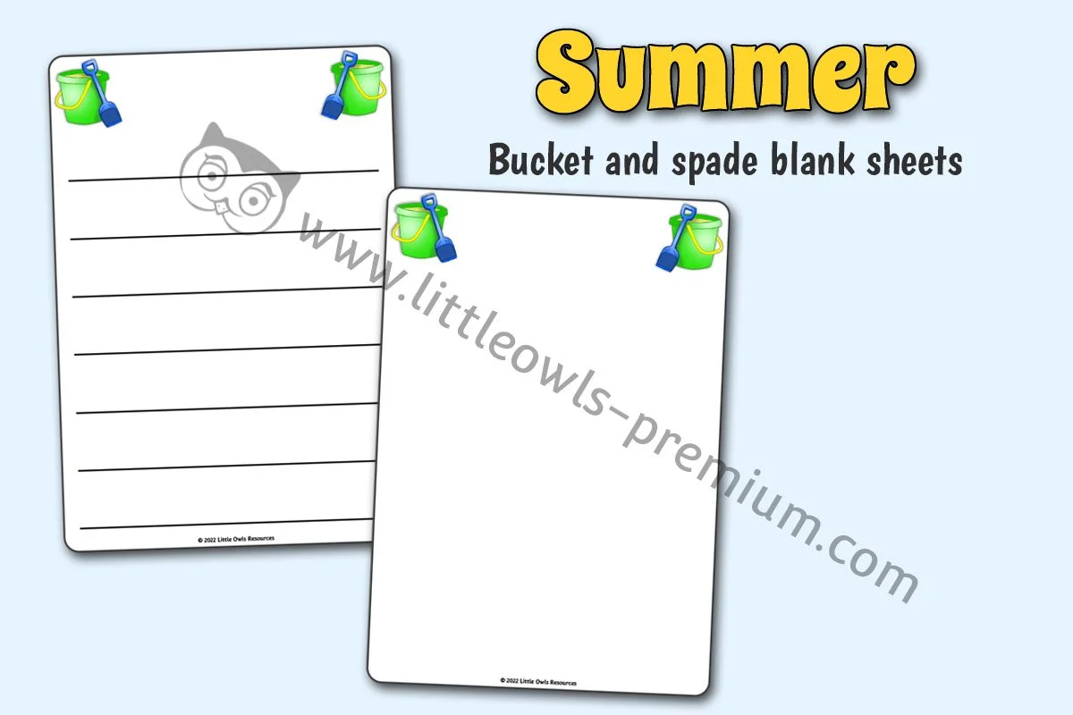 bucket and spade blank sheets - Editable Cover.jpg