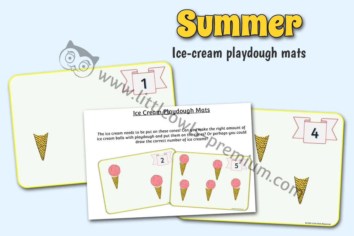Ice Cream Playdough Mats - Editable Cover.jpg