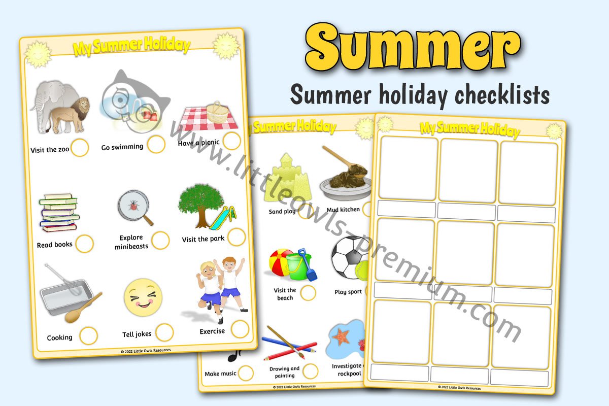 My Summer Holiday Checklists - Editable Cover.jpg