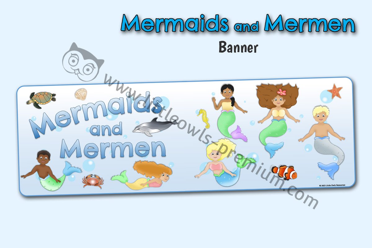 Mermaids and Mermen Banner - Editable Cover.jpg