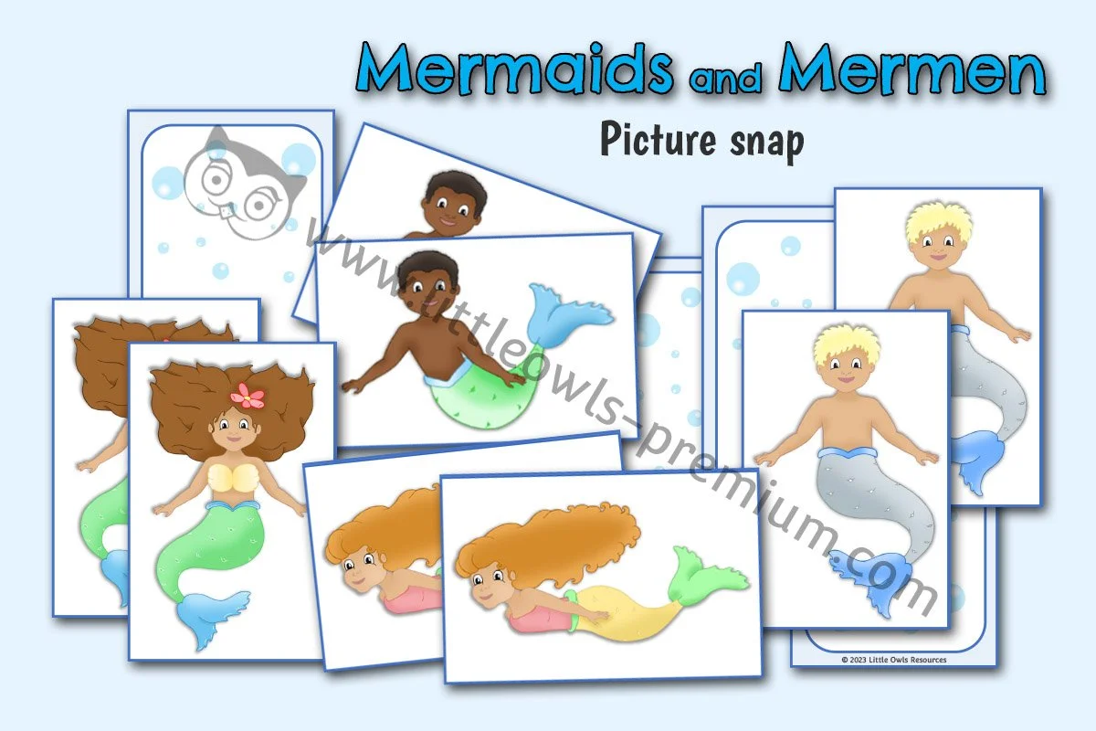 Mermaids and Mermen Picture Snap - Editable Cover.jpg