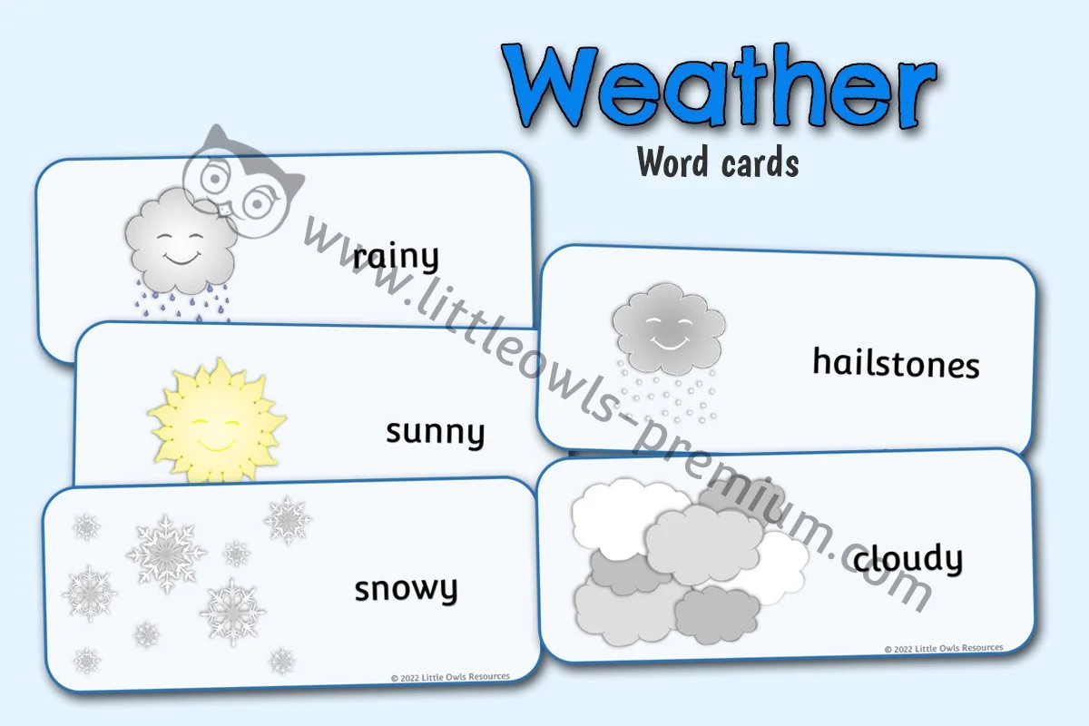 Weather Word Cards - Editable Cover.jpg