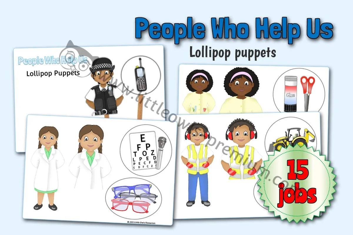 People Who Help Us Lollipop Puppets - Editable Cover.jpg