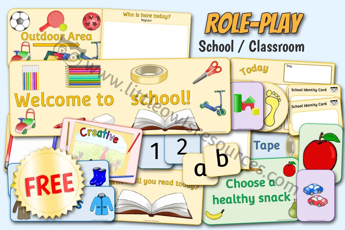 Classroom Role-Play Pack LOR - FREE Cover.jpg