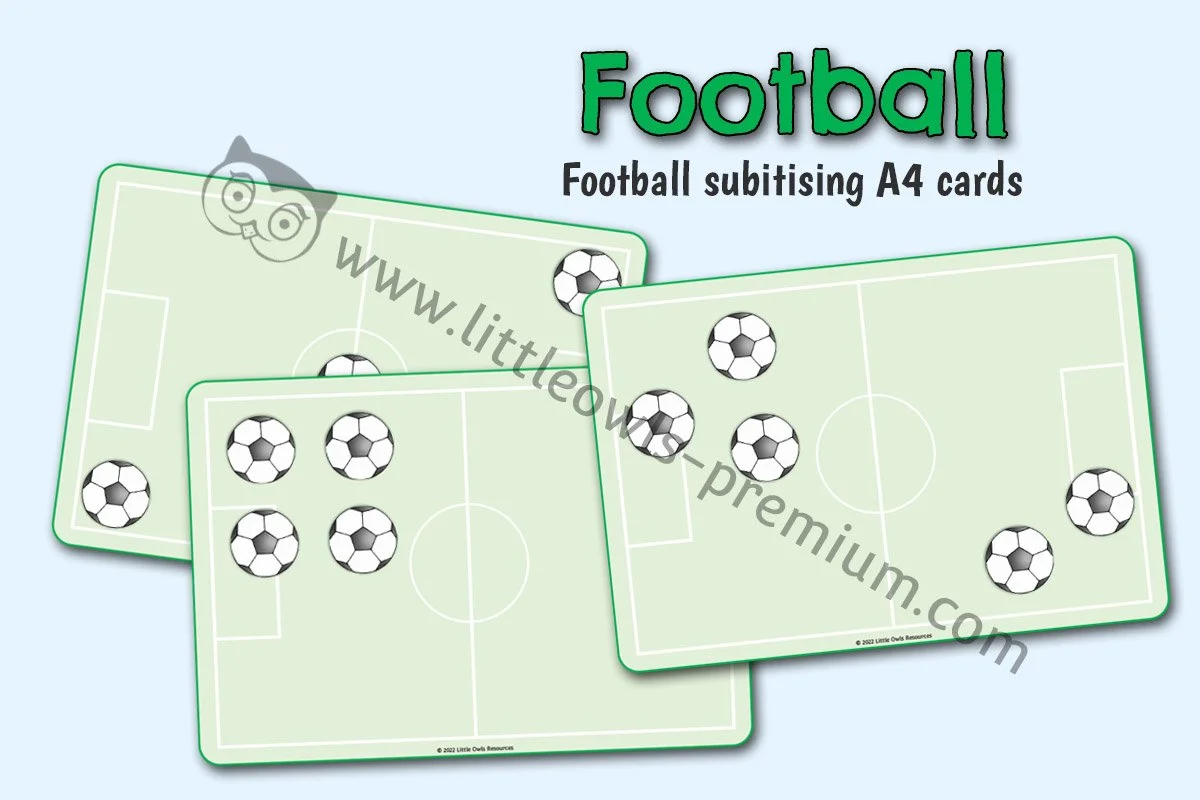 Football subitising - large flash cards (A4) - Editable Cover.jpg