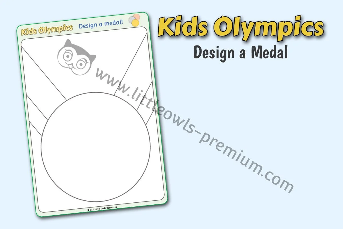 Kids Olympics Design a Medal - Editable Cover.jpg