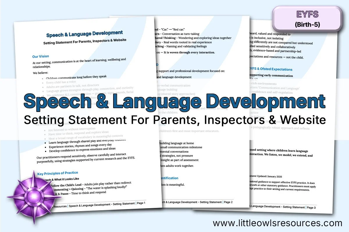 Speech & Language Development - Setting Statement LOR - Editable Cover.jpg