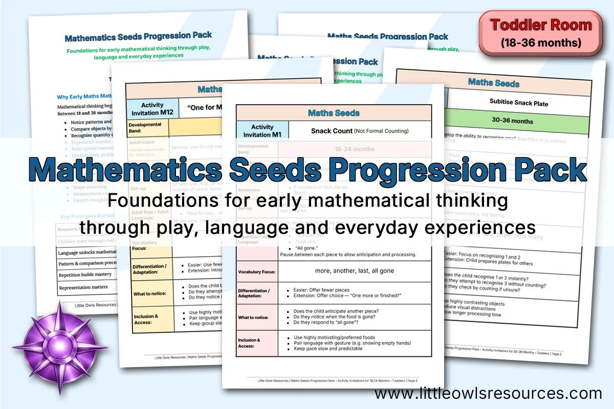 Maths Seeds Progression Pack - Toddlers LOR - Editable Cover.jpg