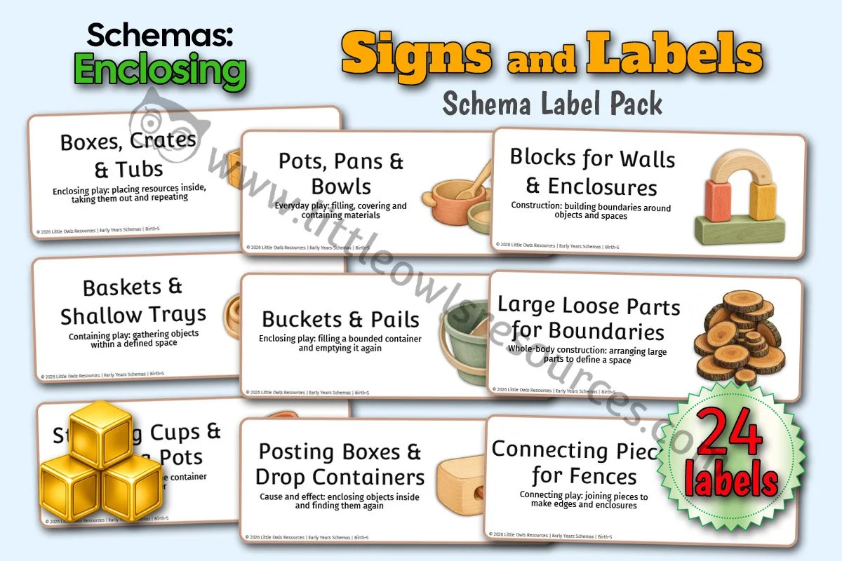 Schema Label Pack | Enclosing