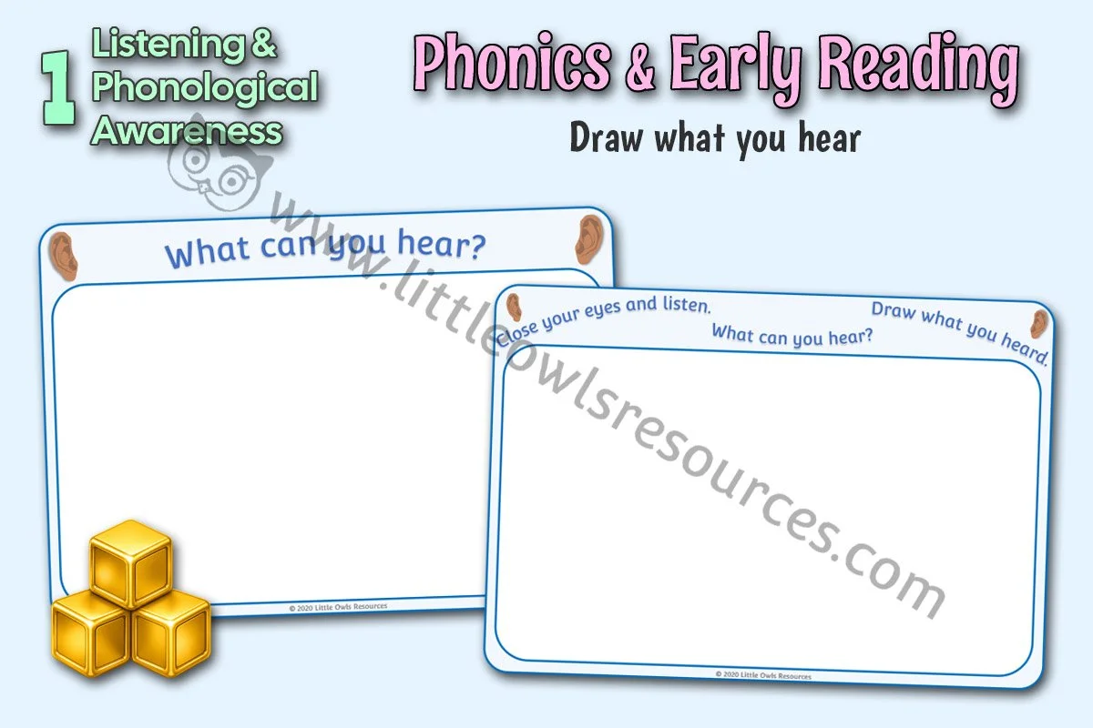 Draw What You Hear - Listening & Sound Awareness