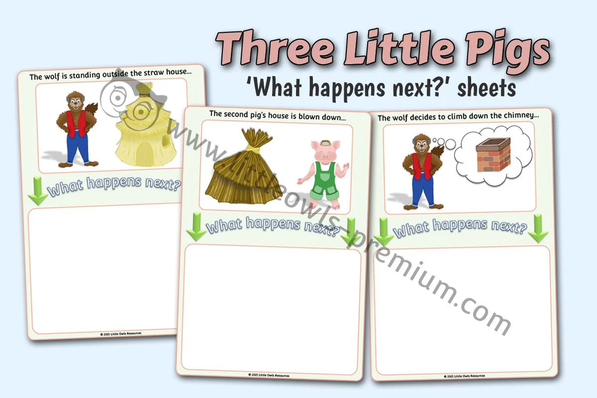 Three Little Pigs What happens next - Editable Cover.jpg