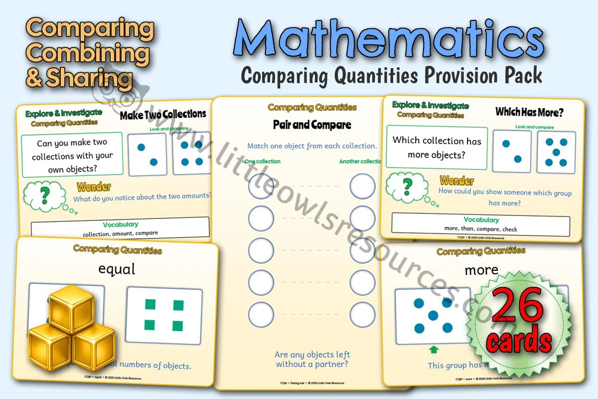 Comparing Quantities Provision Pack