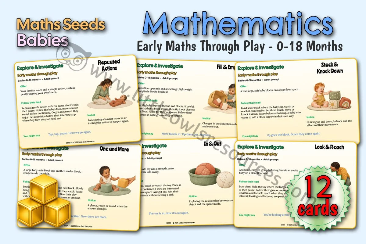 Early Maths Through Play | 0-18 Months