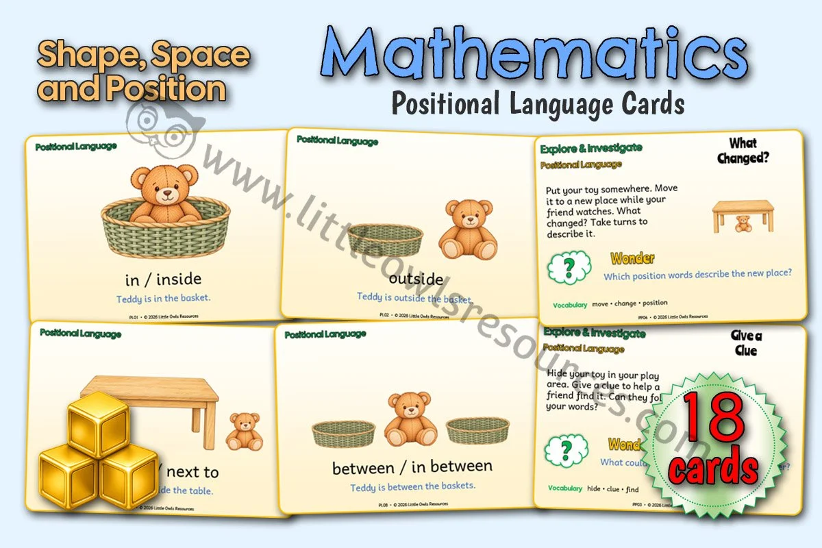 Positional Language Prompt Cards