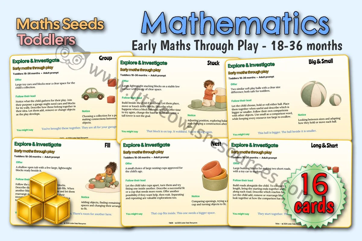 Early Maths Through Play | 18-36 Months