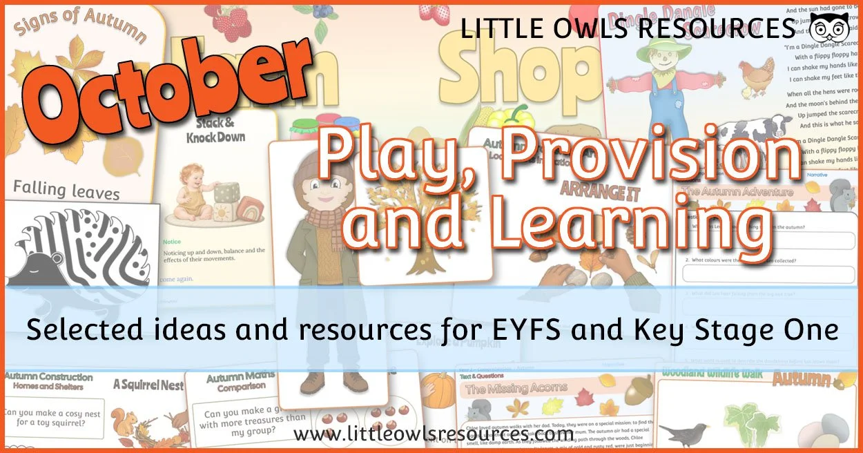 October Play, Provision and Learning