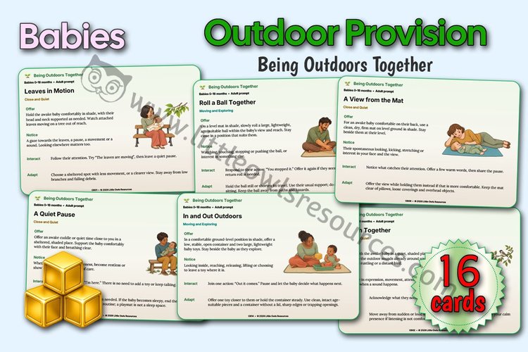 Being Outdoors Together — Babies cover