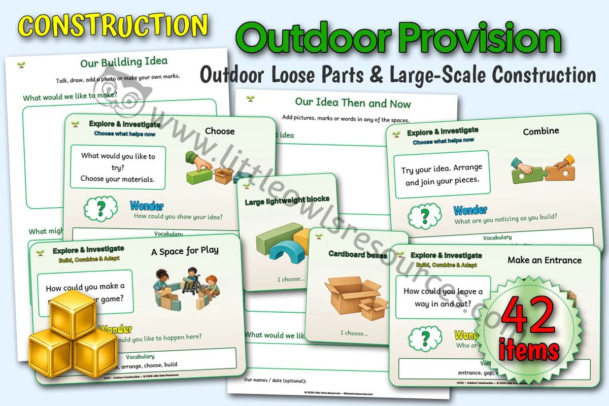 Outdoor Loose Parts & Large-Scale Construction