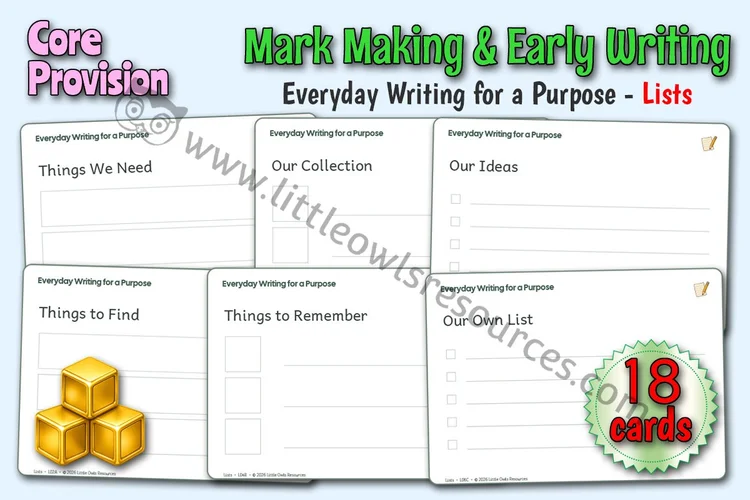 Everyday Writing — Lists cover