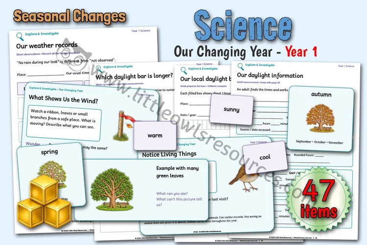 Our Changing Year cover
