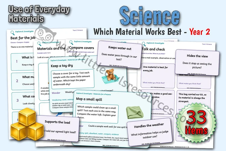 Which Material Works Best? — Year 2 cover