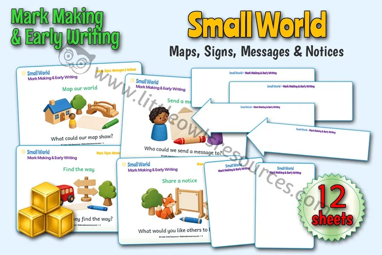 Maps, Signs, Messages & Notices resource cover