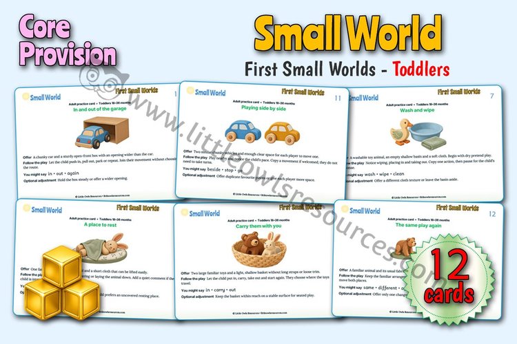 First Small Worlds — Toddlers resource cover