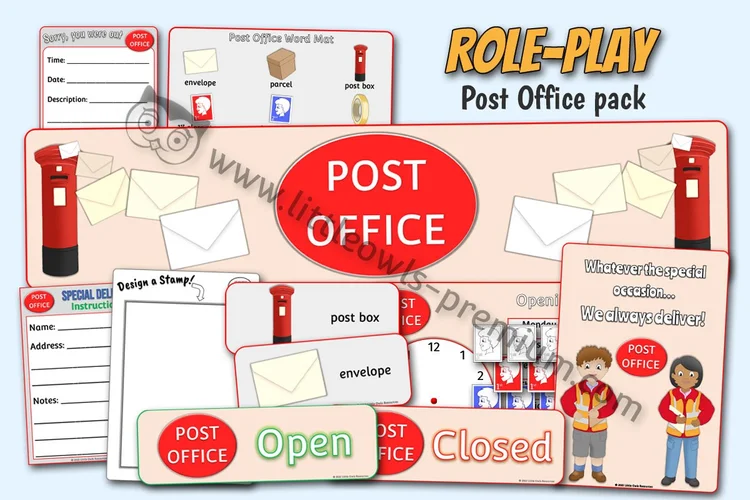 Post Office Role-Play Pack cover