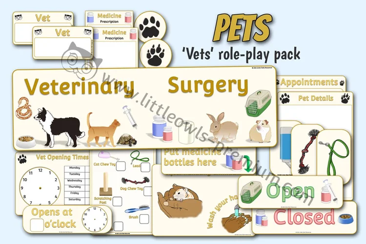 Veterinary Surgery Role-Play Pack cover