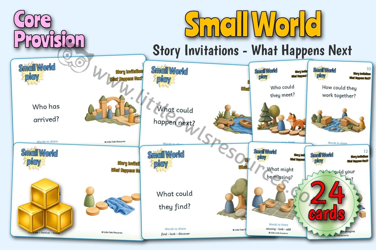 Small World - Story Invitations - What Happens Next
