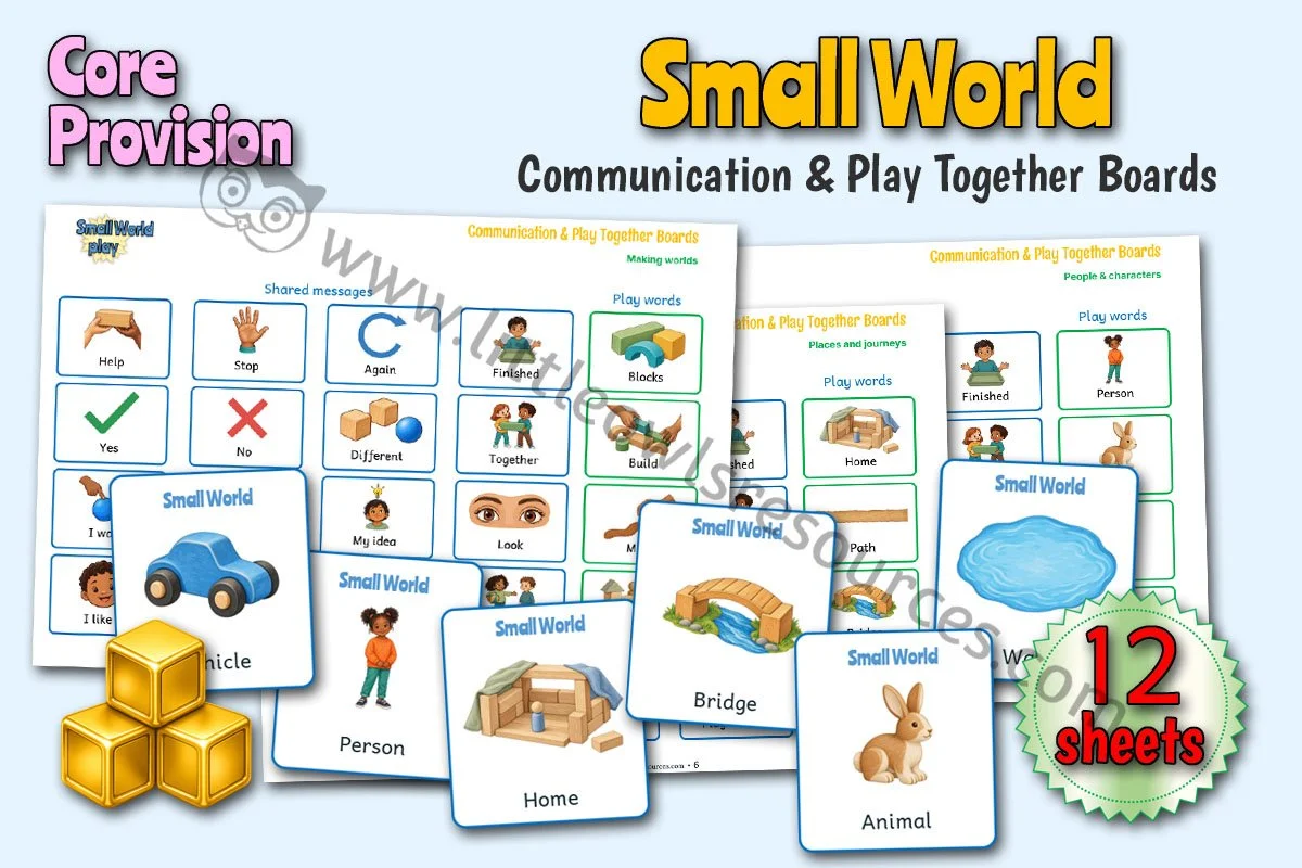 Small World - Communication & Play Together Boards