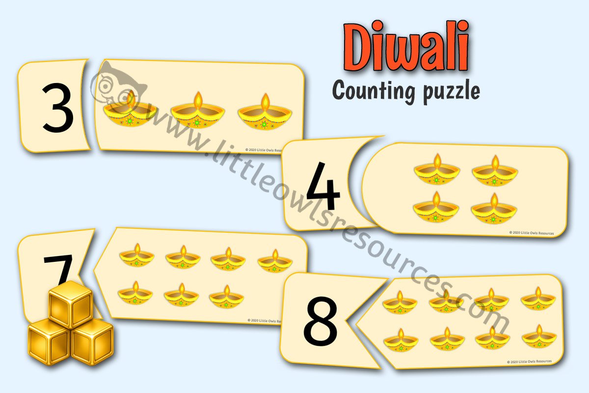 DIVA LAMP COUNTING PUZZLES (1-10)