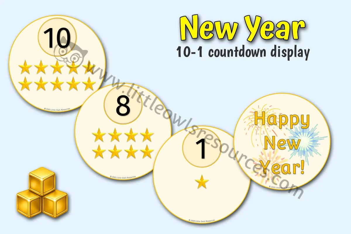 'HAPPY NEW YEAR!' COUNTDOWN