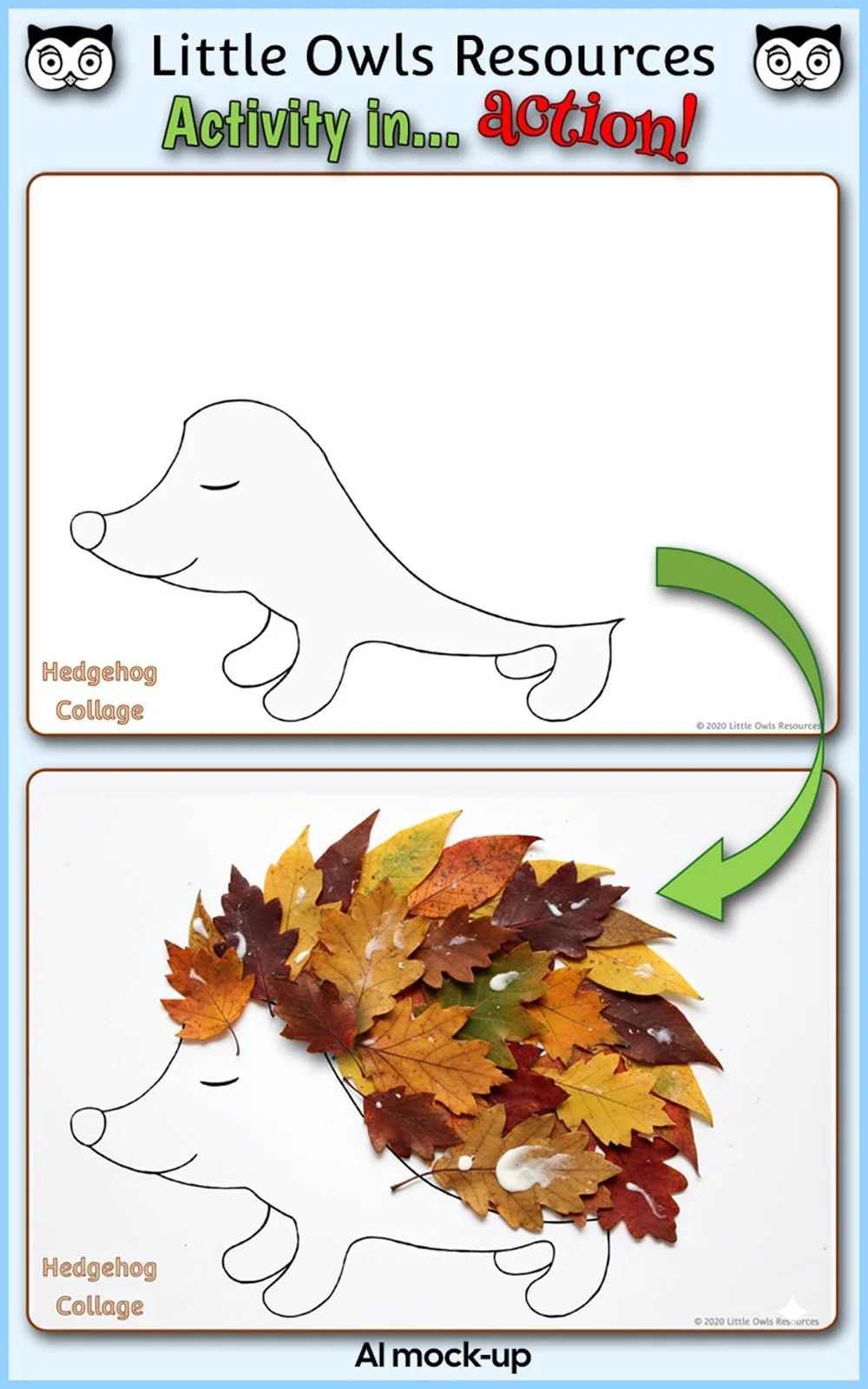 🦔 Bring the magic of the season to your art lessons with our wonderful Hedgehog Autumn Leaves Collage Activity! This engaging printable resource is perfect for EYFS and KS1 children, providing a fantastic way to support creativity, fine motor...
