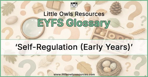 Self-Regulation in EYFS | Definition — Little Owls Resources - Free and ...