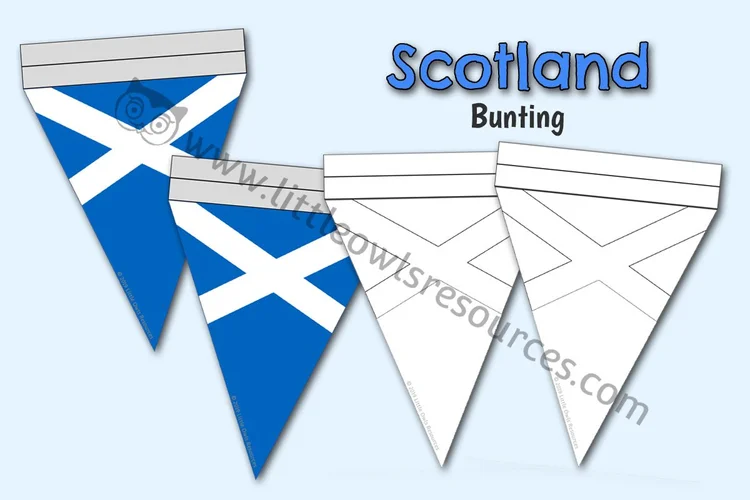 Saltire Bunting - resource cover