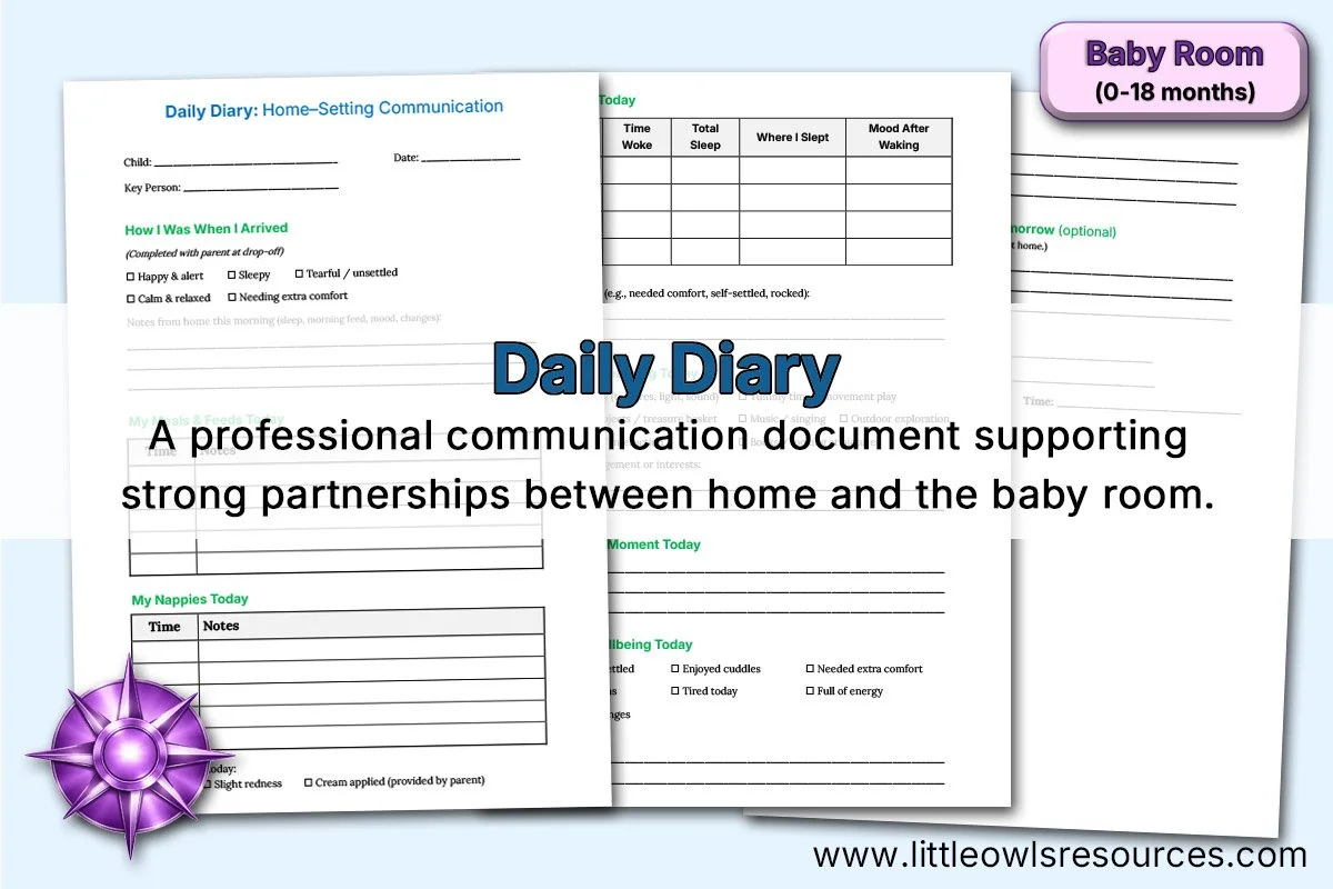 Daily Diary — Baby Room | Babies (Birth-18 Months)