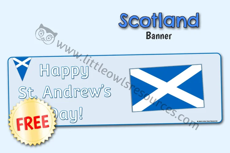 St Andrew’s Day Display Banner - resource cover