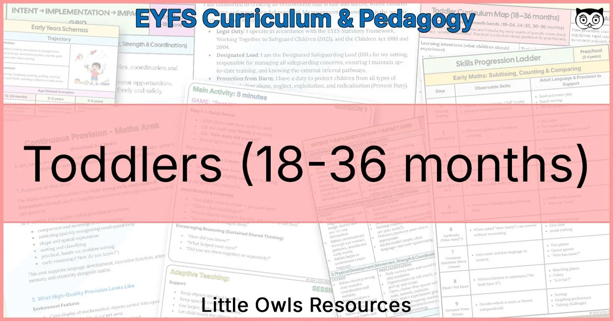 🚼 Toddlers (18–36 months)