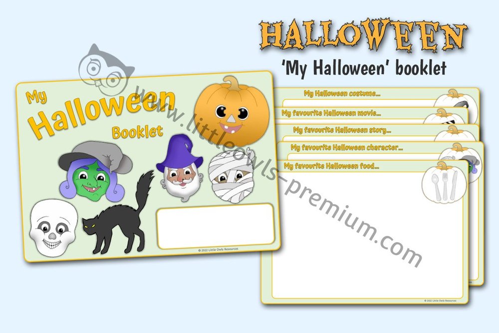 FREE and PREMIUM 'Halloween' Early Years (EYFS) Editable printable ...