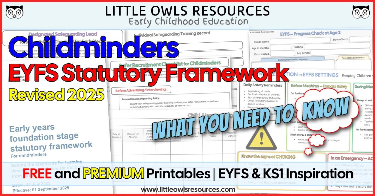 Revised EYFS Framework | What You Need to Know