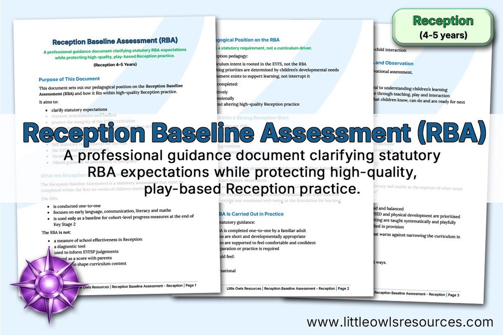 Base Line Assessment Reception Example.pdf Reception Baseline Assessment (RBA): Pedagogical Positioning and ...