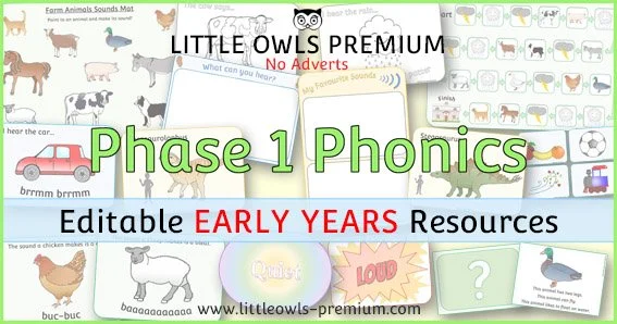Phase 1 Phonics & Listening cover