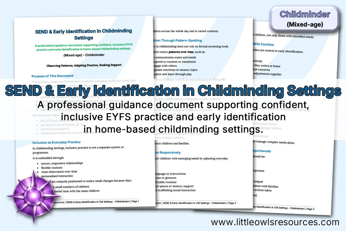SEND &amp; Early Identification in Childminding Settings | Mixed-Age